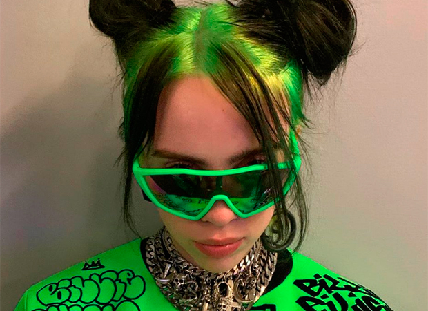 Billie-Eilish-cabelo-verde