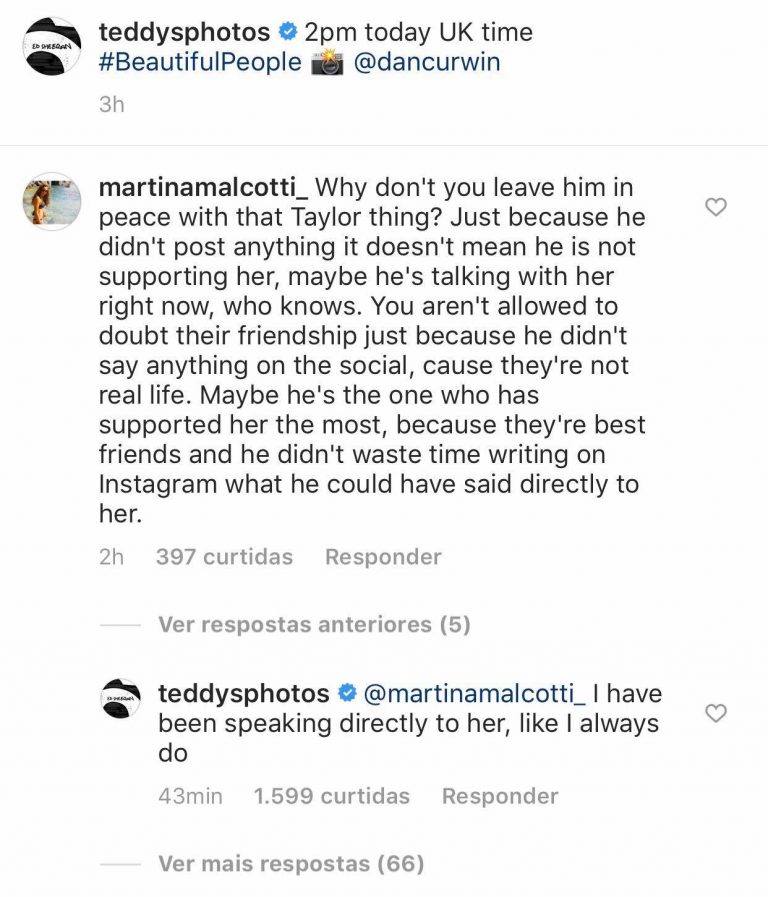 comentario-ed-sheeran-taylor-swift