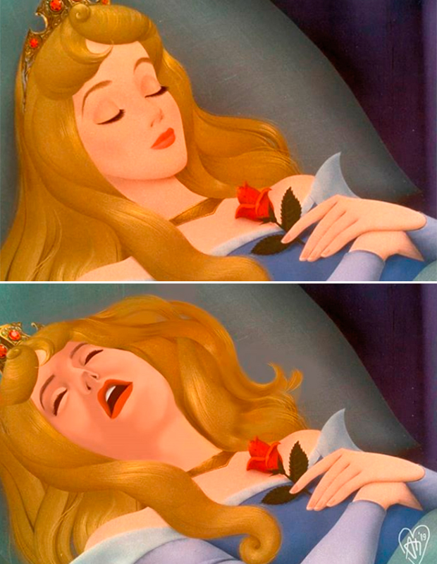 Artista recria cenas icônicas da Disney de uma maneira bem sincerona