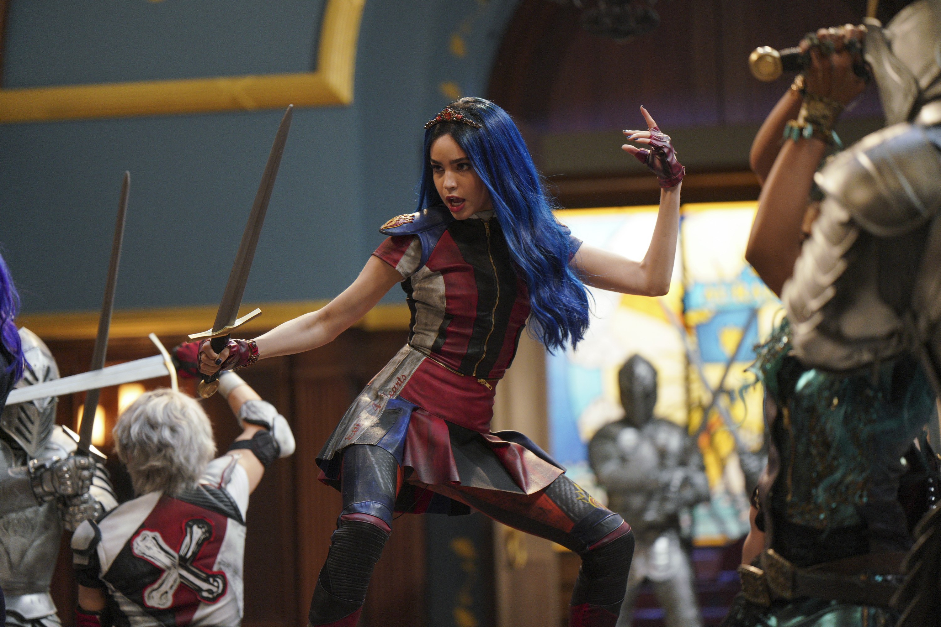 sofia-carson-evie-descendentes