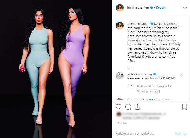 kim-kardashian-e-kylie-jenner-campanha-perfume kim-kardashian-e-kylie-jenner-campanha-perfume