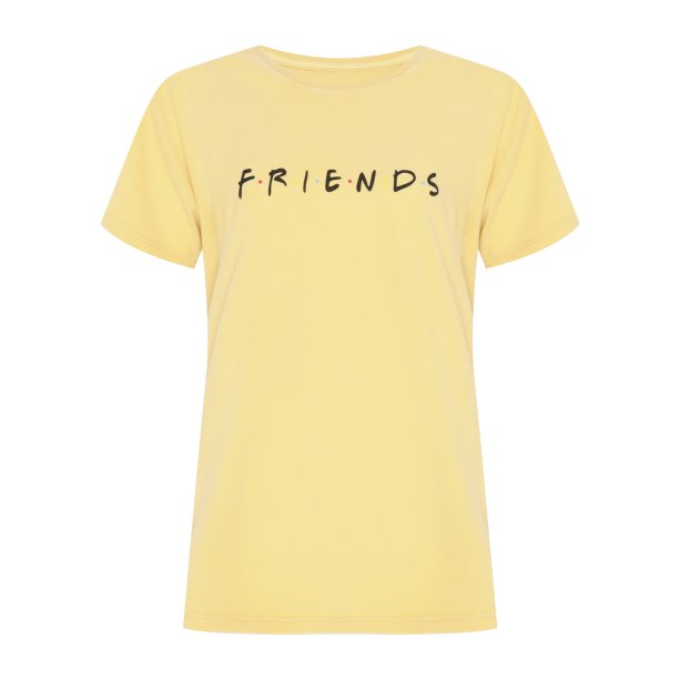 Camiseta Friends Amarela, C&A, R$ 49,99. Camiseta Friends Amarela, C&A, R$ 49,99.
