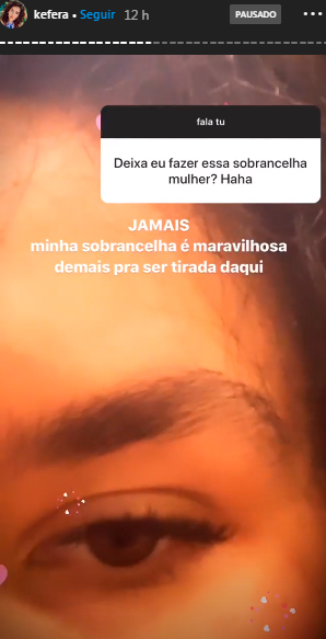 kefera-responde-comentario-sobrancelhas kefera-responde-comentario-sobrancelhas