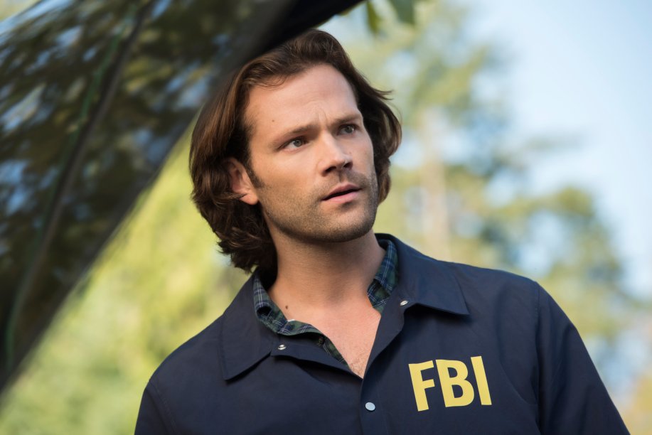 Sam no primeiro episódio da 15ª e última temporada de Supernatural