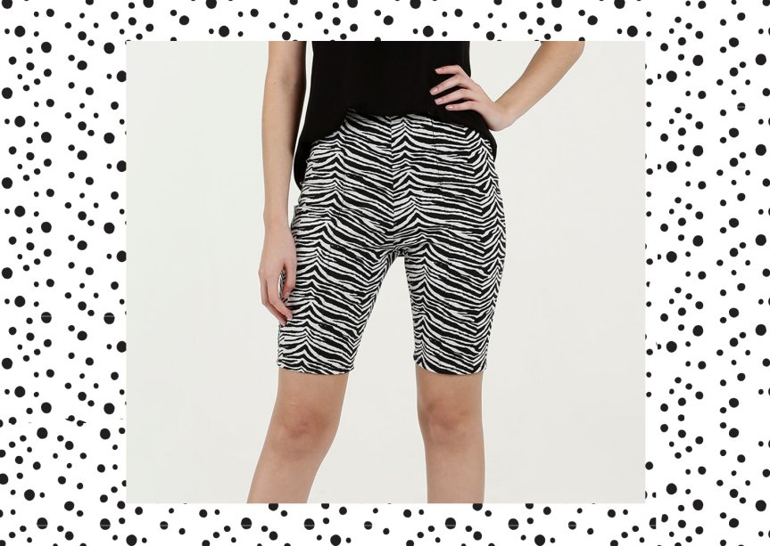 Bermuda Ciclista Animal Print, Marisa, R$ 39,99*. Bermuda Ciclista Animal Print, Marisa, R$ 39,99*.
