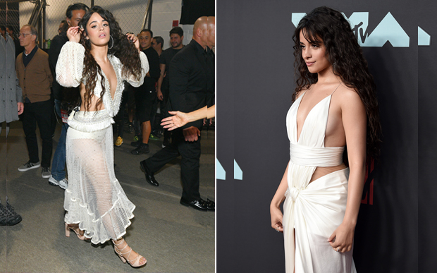 Camila Cabello looks brancos