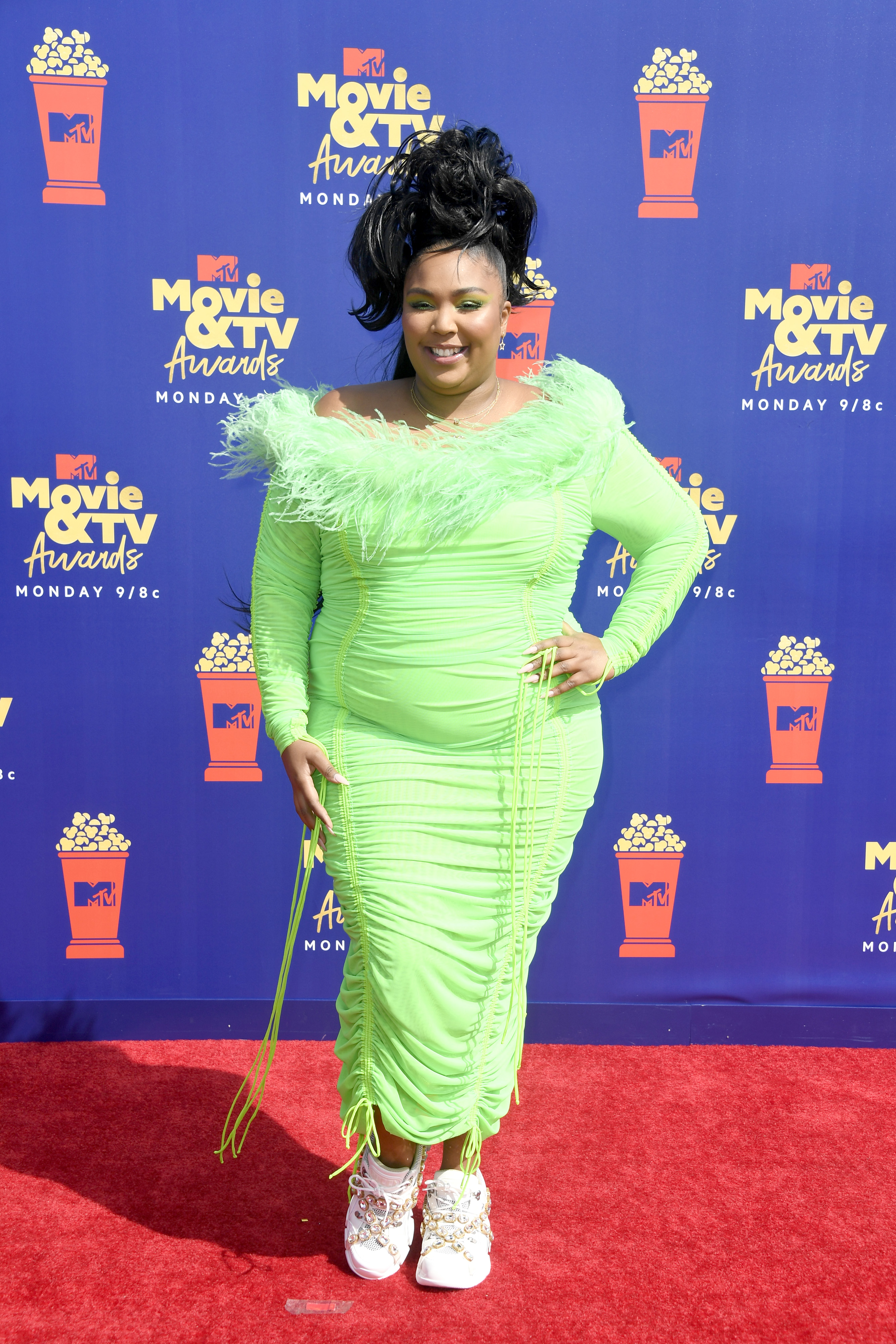 lizzo-mtv-movie-awards-gucci