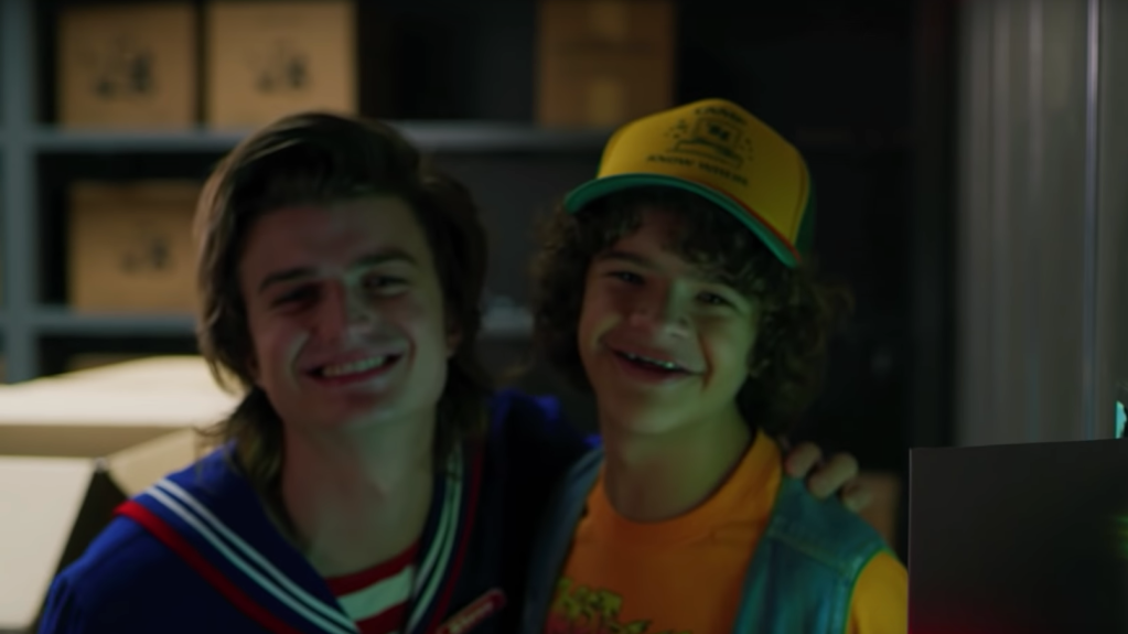 Gaten Matarazzo e Joe Keery