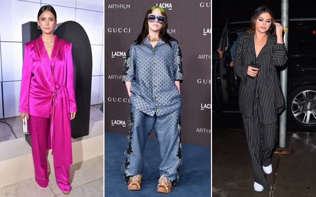Famosas usando pijama – Nina Dobrev, Billlie Eilish e Selena Gomez