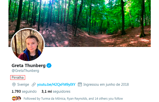Bolsonaro chama Greta Thunberg de pirralha e ativista desafia presidente
