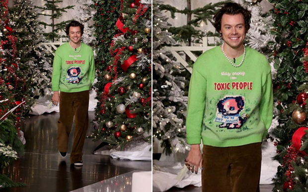Harry Styles suéter saúde mental