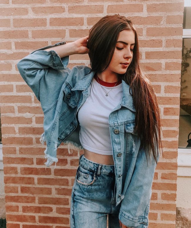 Jade Picon look jeans