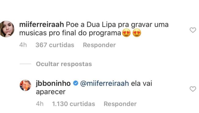 IMG-Dua Lipa na final do BBB20?! Boninho diz que cantora vai participar do programa-WA0001