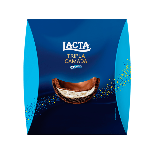 Ovo tripla camada Oreo 320g da Lacta (R$ 53,90*) Ovo tripla camada Oreo 320g da Lacta (R$ 53,90*)