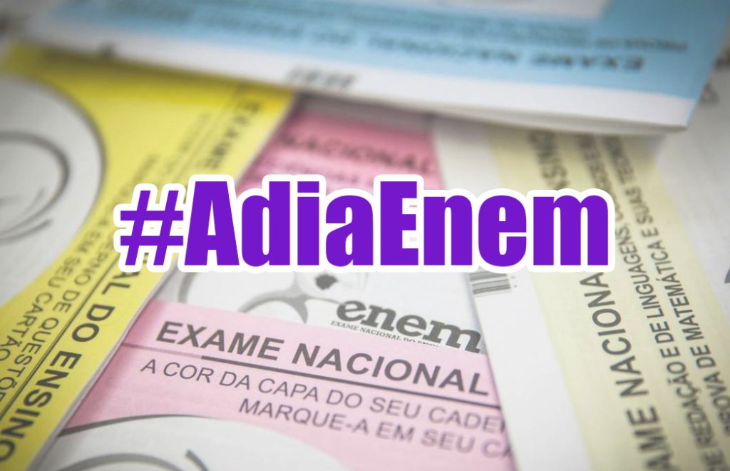 Brasil pede o adiamento do Enem, mas governo está contra o Brasil