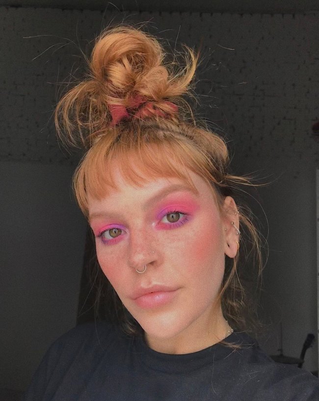 Maquiagem cores citricas 5
