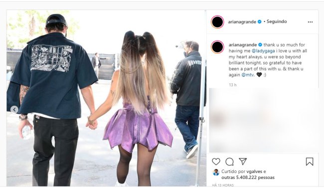 ariana-grande-dalton-gomez-momento-fofo-vmas
