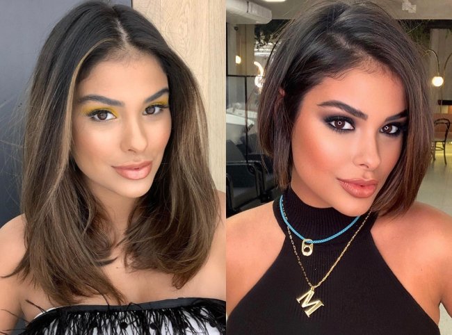 Munik nunes novo corte cabelo curto