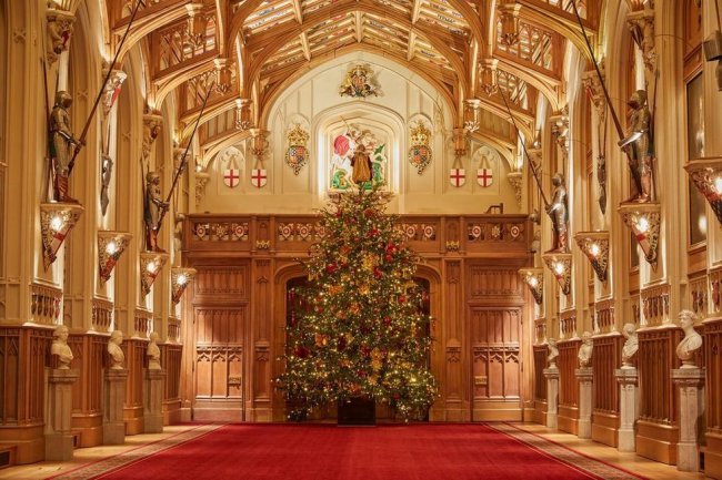 Natal da Rainha: é assim é a decoração natalina do Palácio de Windsor Natal da Rainha: é assim é a decoração natalina do Palácio de Windsor