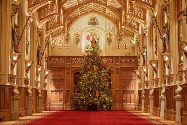 Natal da Rainha: é assim é a decoração natalina do Palácio de Windsor