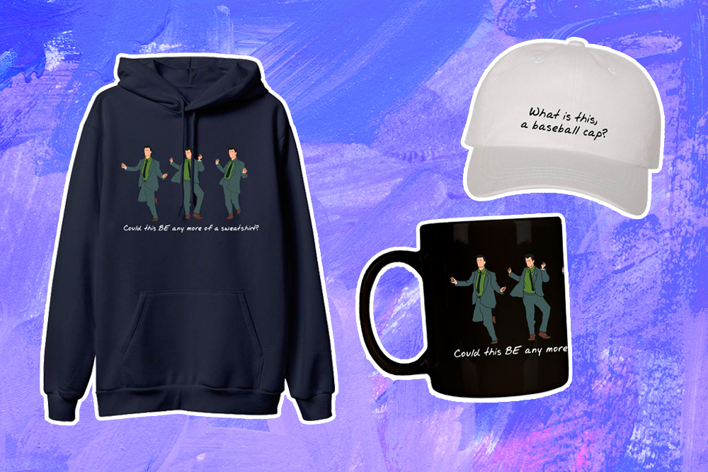 colecao-friends-matthew-perry-chandler-bing Moletom, boné e caneca da coleção do Matthew Perry inspirada no Chandler Bing de Friends
