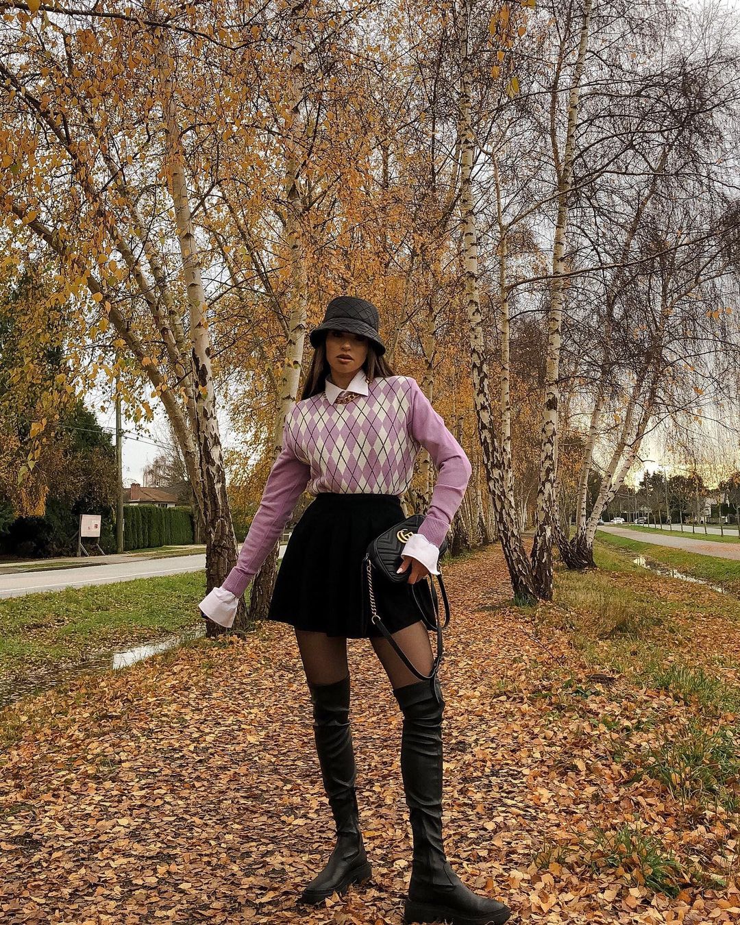 look-chapeu-inverno-vitaliia dicas para usar chapéu, bucket hat, boné e outros acessórios no look