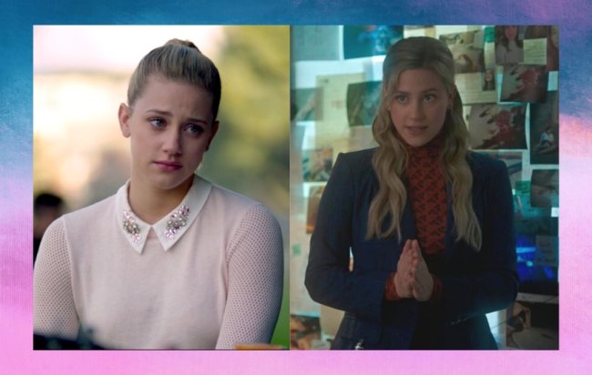 Betty Cooper na fase atual aposta em looks mais sérios Betty Cooper na fase atual aposta em looks mais sérios