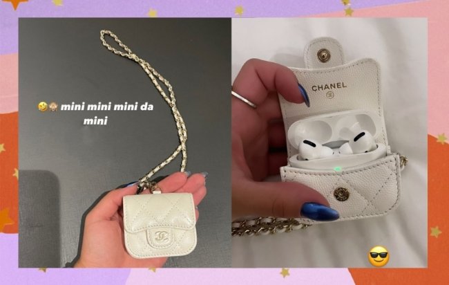Capa de fones da Channel de Flavia Pavanelli Capa de fones da Channel de Flavia Pavanelli