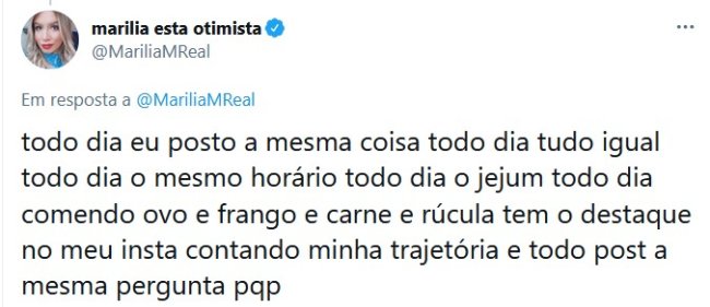 Marília Mendonça comenta sobre os questionamentos de seus seguidores referentes ao seu corpo Marília Mendonça comenta sobre os questionamentos de seus seguidores referentes ao seu corpo