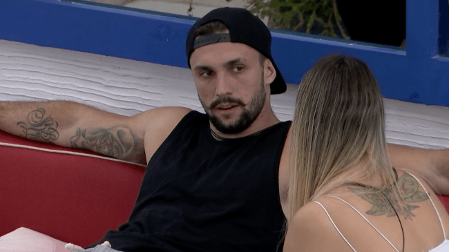 Arthur e Sarah no BBB21