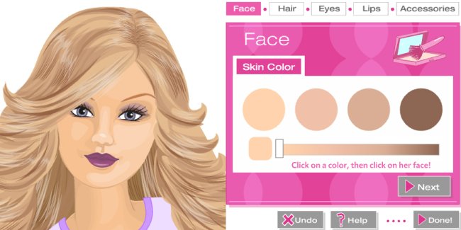 Superstar Makeovers fotos de jogos online antigos que vão mexer com sua memória afetiva