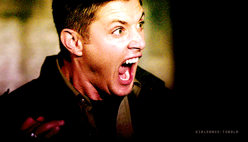 Adeus, Dean! Veja fotos de Jensen Ackles como o Soldier Boy de “The Boys” Gif do Dean Winchester gritando, bastante chocado