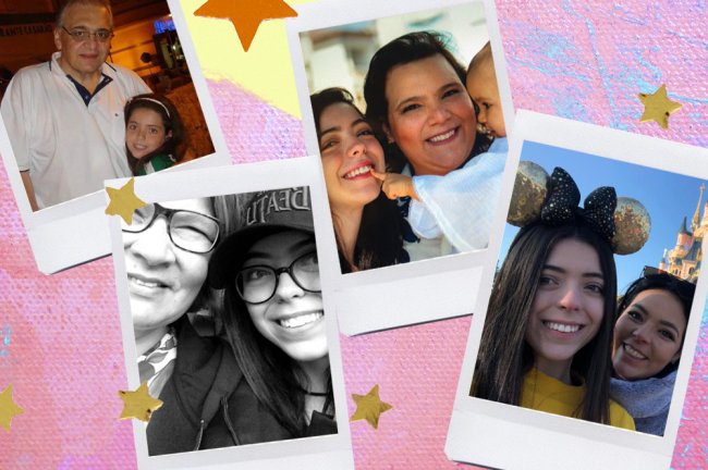 Dia dos Pais é sobre paternidades, não (só) sobre “famílias tradicionais” Fotos da Beca, da Galera CAPRICHO, com familiares: na rua, vestindo uma camisa do Palmeiras, na Disney, com orelhas da Minnie, e com um boné dos Beatles