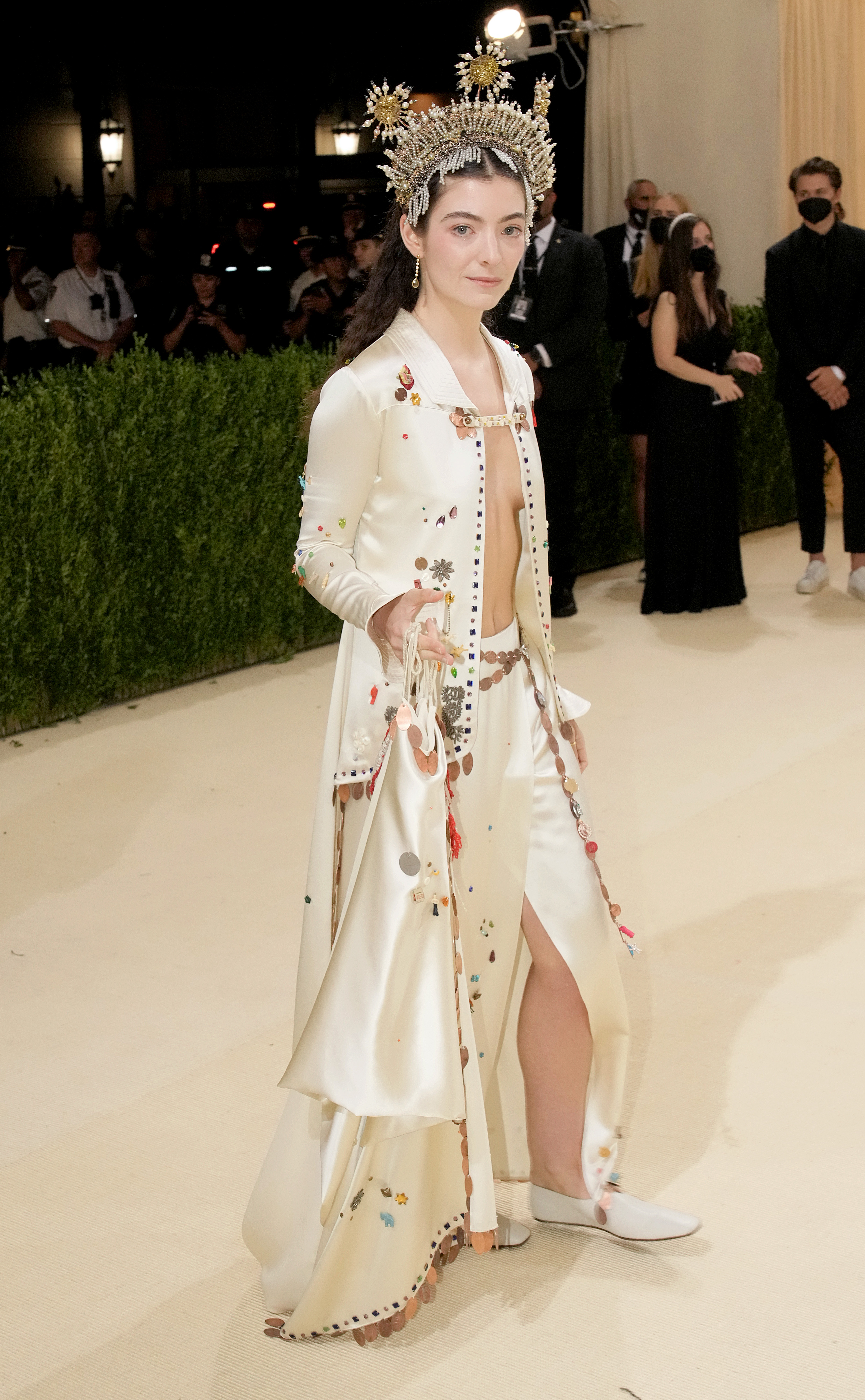 The 2021 Met Gala Celebrating In America: A Lexicon Of Fashion – Arrivals Lorde no MET Gala 2021