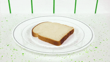23 provas de que pão é uma das coisas mais maravilhosas que existem Gif de uma mão acariciando um pão de forma
