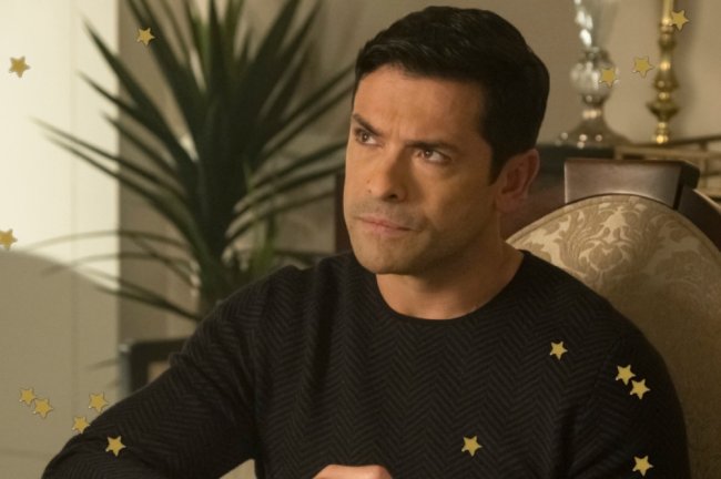Hiram Lodge Foto do personagem Hiram Lodge do seriado Riverdale com expressão séria.
