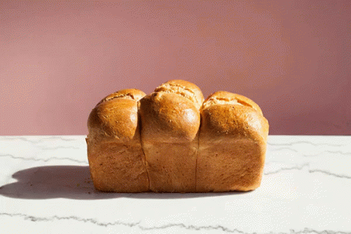 23 provas de que pão é uma das coisas mais maravilhosas que existem Gif de um pão do tipo brioche sendo fatiado