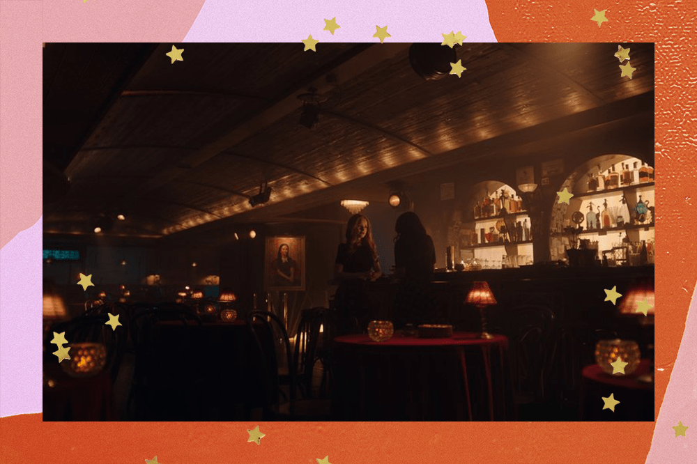 Foto do bar da personagem Veronica Lodge do seriado Riverdale
