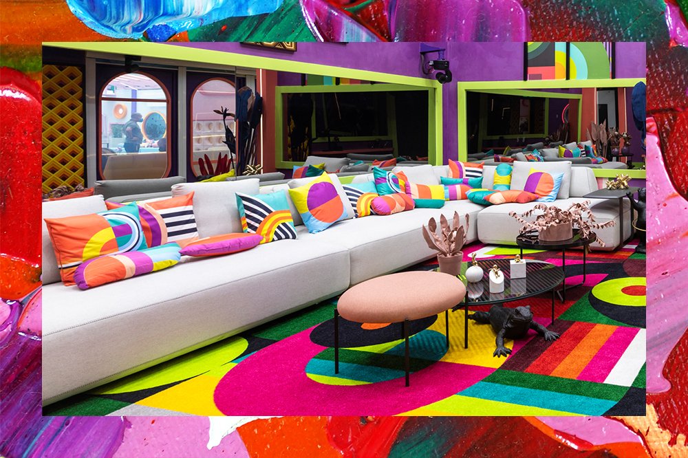 Sala da casa do BBB22