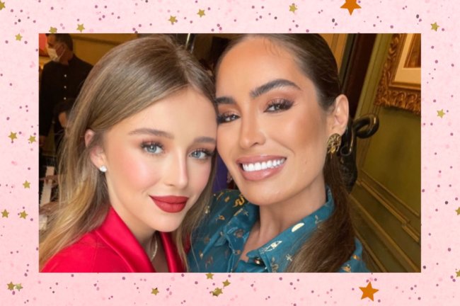 Izabella Borges e Duda Reis anunciam Survivor "Selfie" de Izabella com Duda Reis. Duda tem a pele branca, olhos claros e cabelos loiros. Izabella é branca, com a pele bronzeada, tem cabelos e olhos castanhos.
