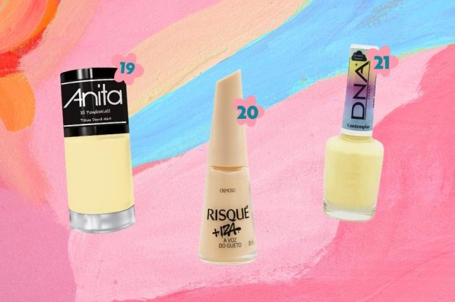 esmaltes-amarelos-inverno-2022 Recomendação de três esmaltes amarelos para o inverno 2022.