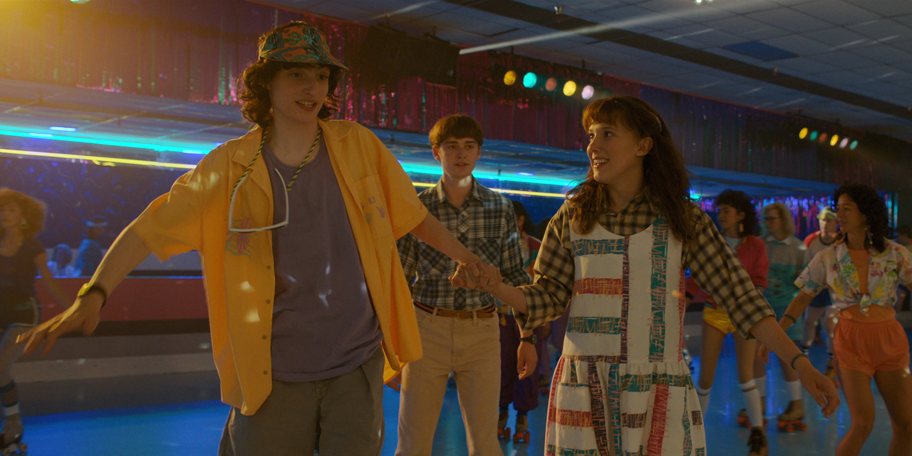 STRANGER THINGS (2022) Mike Wheeler, Will Byers e Eleven na quarta temporada de Stranger Things