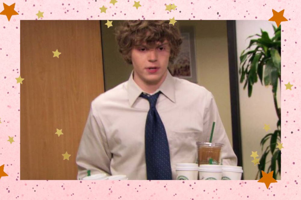 evan peters the office Evan Peters em The Office