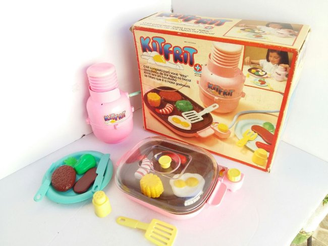 Brinquedos que despertaram sua Masterchef interior na infância kit frit brinquedos estrela anos 80