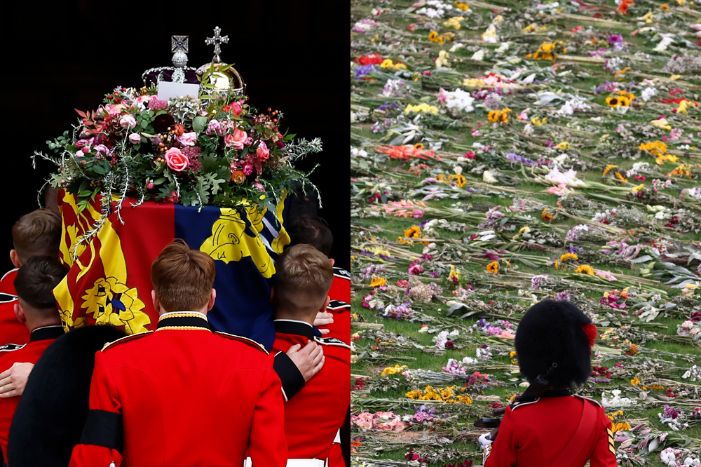 O adeus à Rainha Elizabeth II em 10 imagens de tirar o fôlego