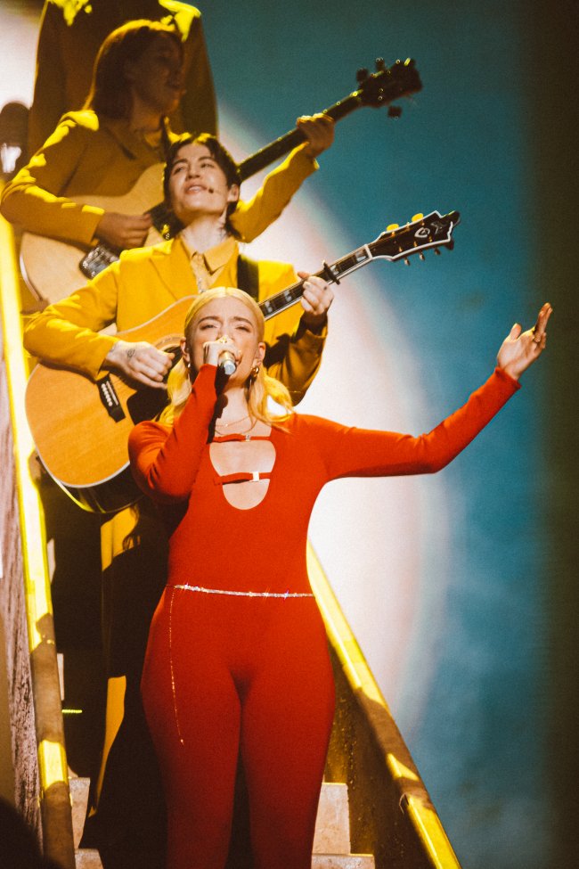 Lorde durante apresentação no Primavera Sound 2022