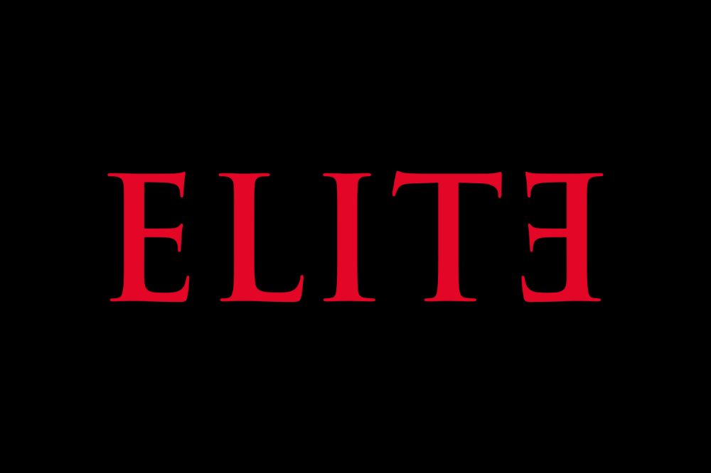 Logo de Elite em vermelho