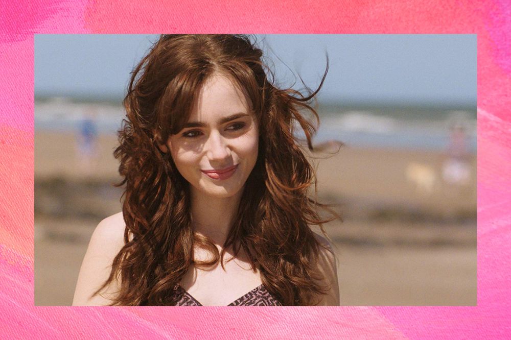 Lily Collins em Simplesmente Acontece