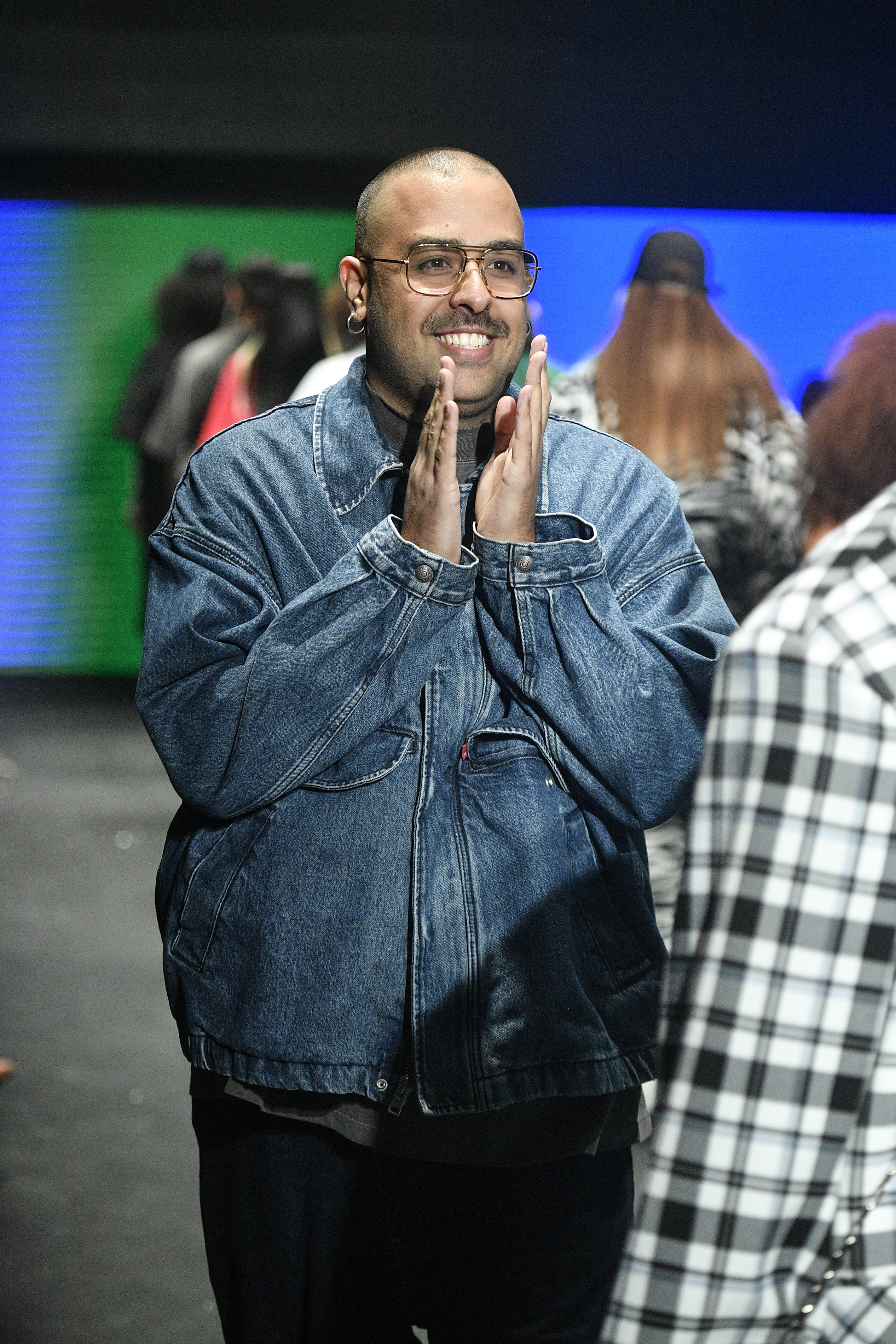 MartinsSPFW n54Foto: Marcelo Soubhia/ @agfotosite Tom Martins em desfile da Martins no SPFW N54