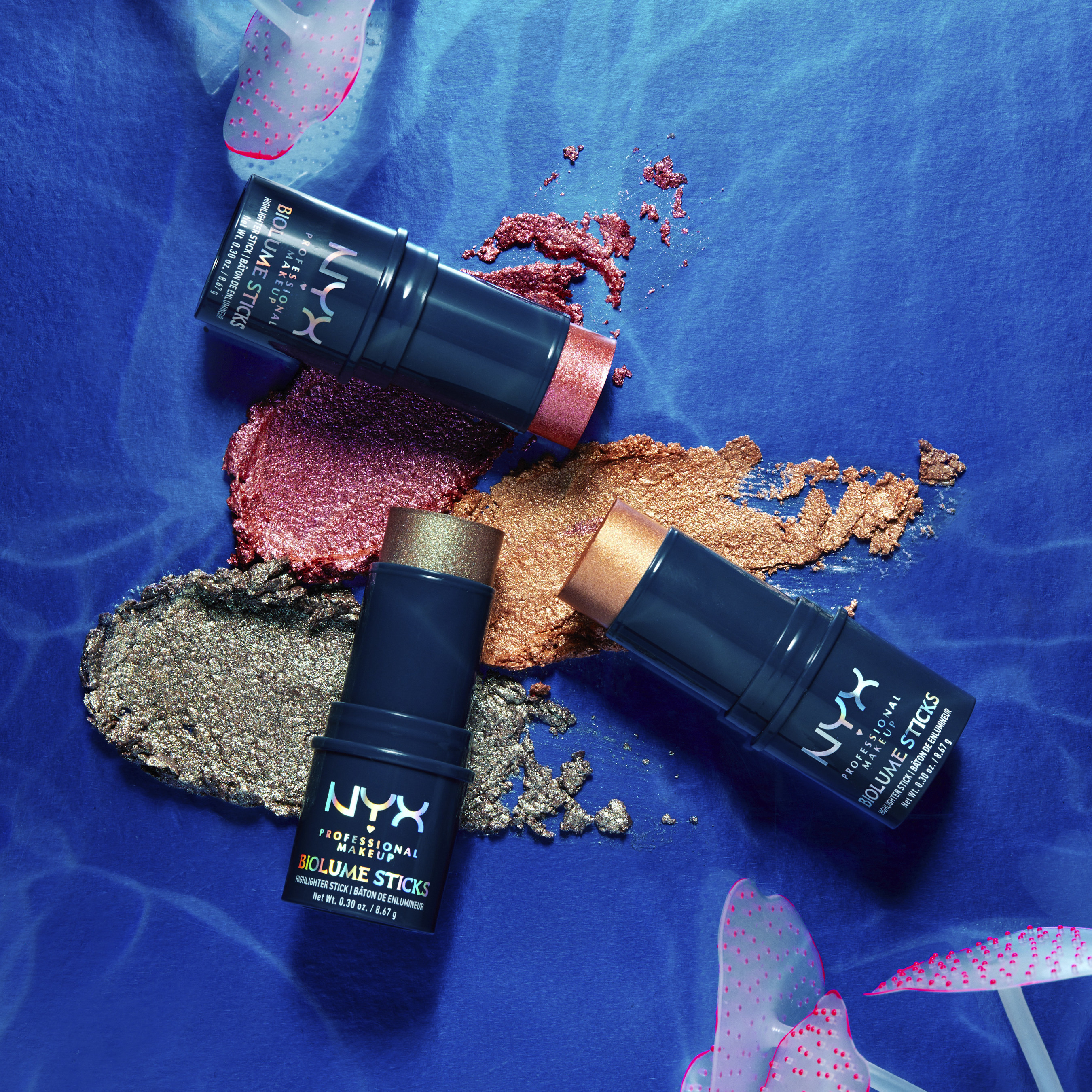 NYX Professional Makeup-Way of the Water Collection Iluminadores em stick da coleção da NYX x Avatar: O Caminho da Água